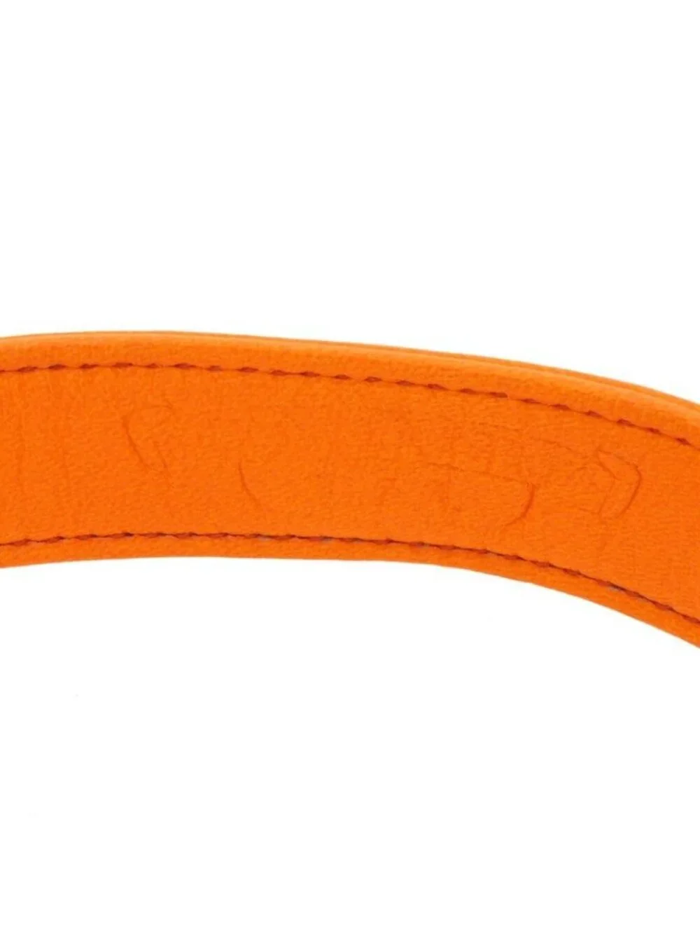 Chrome Hearts Cross Ball 3 Button 2 Snap Leather Bracelet